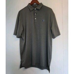 Peter Millar Shirt Mens L Bidermann Golf Polo Summer Comfort Casual Delaware